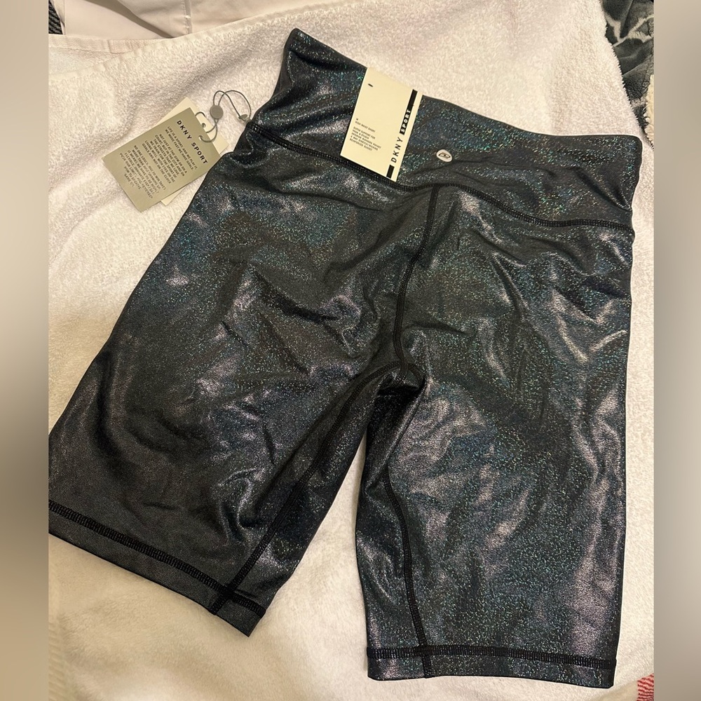 DKNY YOGA BIKER SHORTS